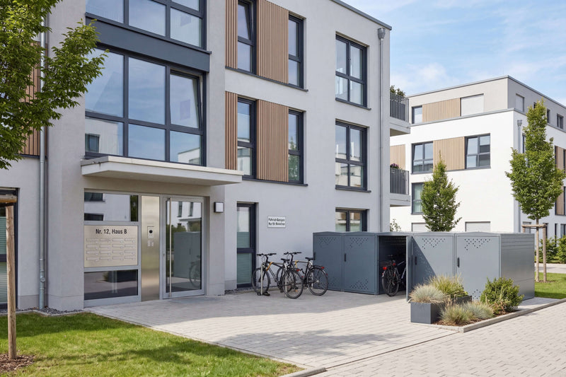 Fahrradgarage BikeBox 1 Giebeldach