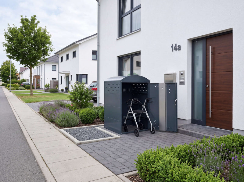 Rollatorbox Bogendach